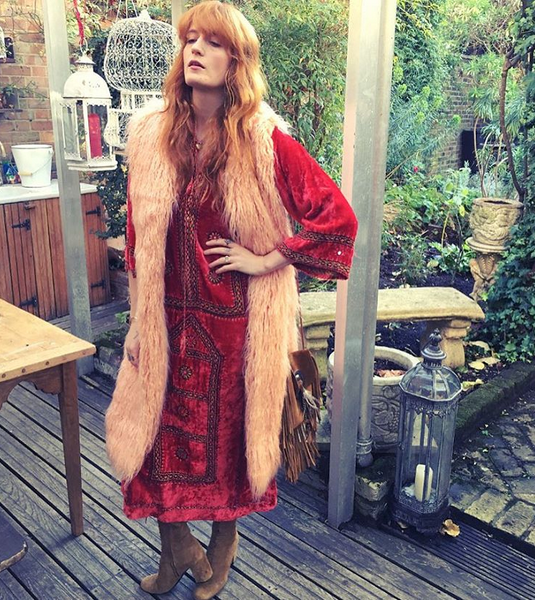 Gucci создал коллекцию для солистки Florence and the Machine
